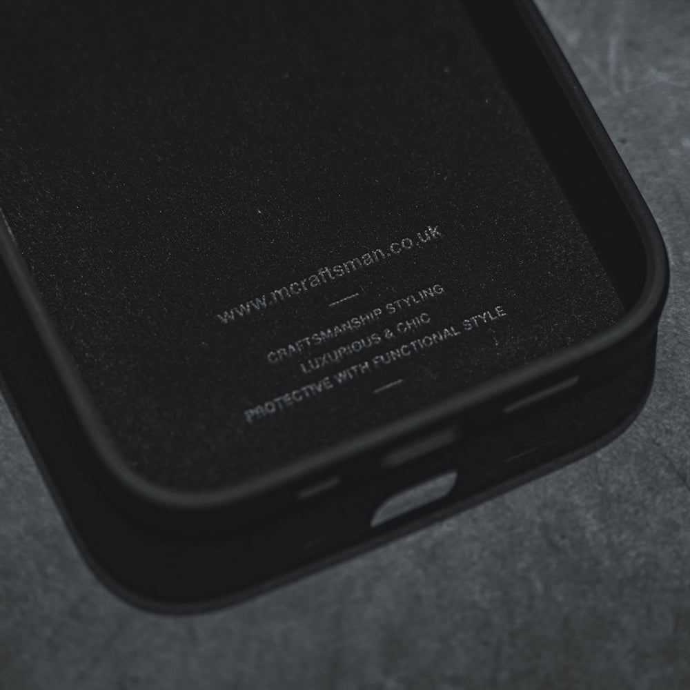 英國設計品牌M.CRAFTSMAN iPhone14專用手機殼,酒紅色