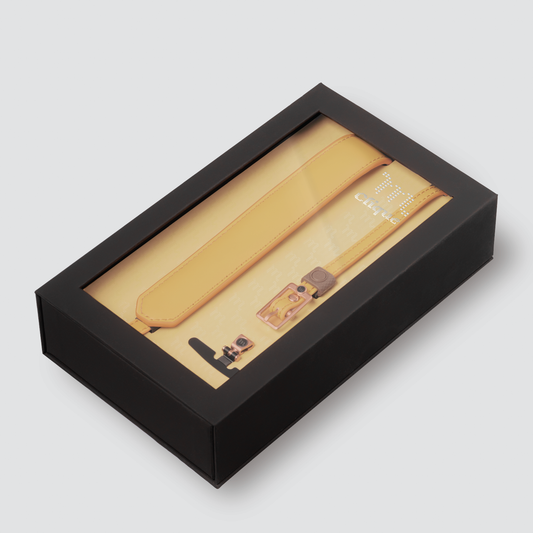 英國設計品牌M.CRAFTSMAN Planeta皮革手機背帶,使用可調式高質感皮革,創新Click快扣系統可輕鬆扣上或取出手機掛繩!