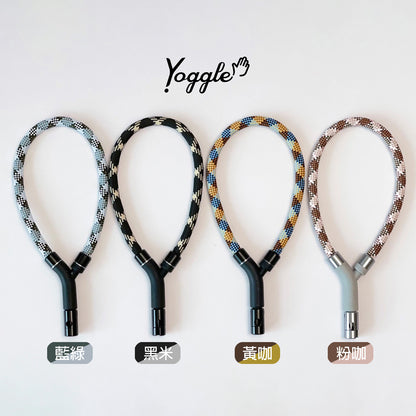 Yoggle Hand 手機腕繩 黑米
