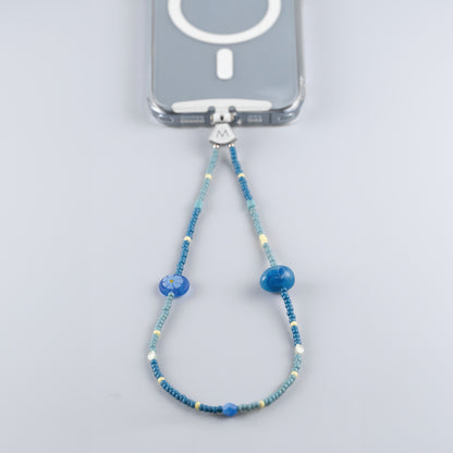 M.Beads 手機掛鏈 藍風鈴