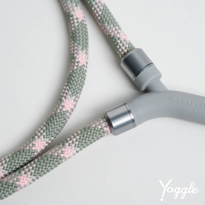 Yoggle 手機背帶 粉綠