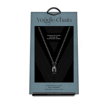 Yoggle Chain 金屬手機鏈 碳黑