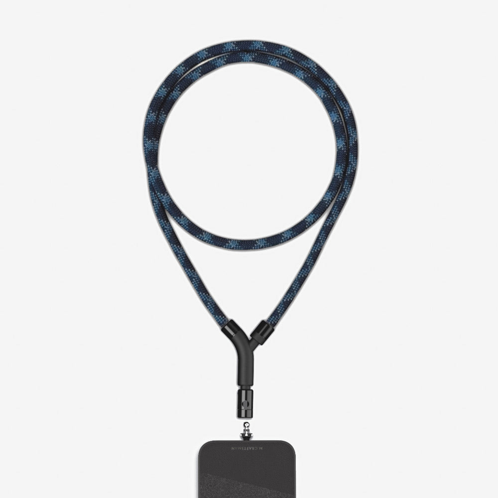 Yoggle 手機背帶 黑藍